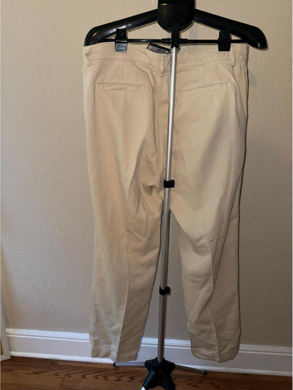 The Kooples HPAN28041J Beige Casual Pants Slim Fit Chino Trousers Men’s 42 NWT - Picture 5 of 7